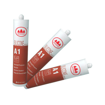 Ein guter Preis. Industriestarkes schwarzes Säure-Silikon-Dichtmittel für Fenster und Türen 300ml Online