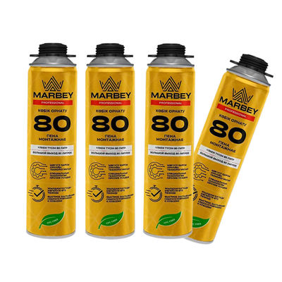 Ein guter Preis. OEM Spray-Schaum-Dämmmittel Flüssiges PU-Schaum-Klebstoff wasserdicht Online