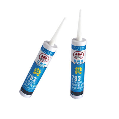 Ein guter Preis. Schwarzer wasserdichter Neutralzweck-Dachglas-Silikonklebstoff Vorhangfassade Online