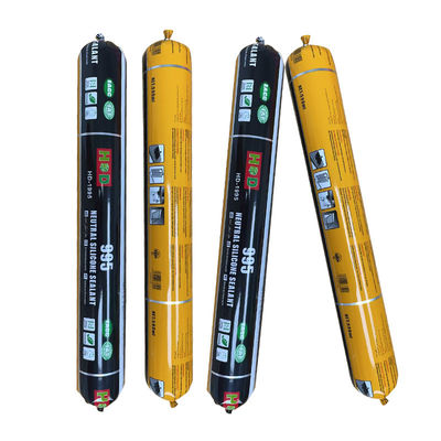 Ein guter Preis. Neutraler Silikon-Strukturklebstoff, schnell trocknendes, transparentes Gebäudebehälterdichtungsmittel Online