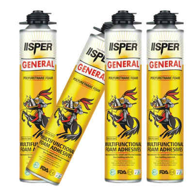 Ein guter Preis. 750ml Feuerfester, beigeweißer Polyurethanschaum-Füllstoff für Tür- und Fensterabdichtung Online