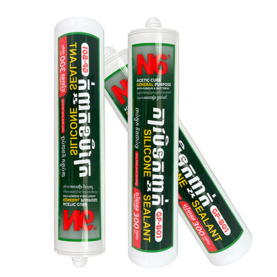 Ein guter Preis. Acid Silicone Sealant provides adhesion flexible performance  glass aluminum plastics Online
