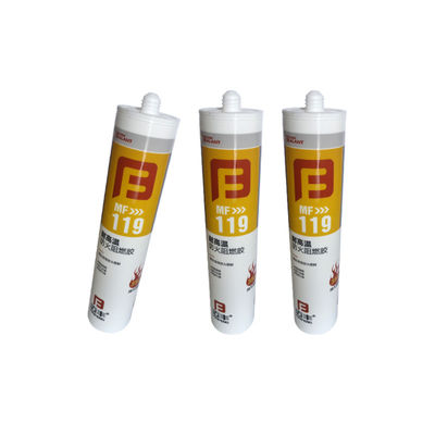 Glasfeuerhemmendes Dichtungsmittel Wasserdichtes elastisches Bindemittel