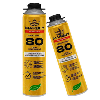 Individuelle Wärmebeständige Polyurethan-Schaum-Spray 750 ml Tür-Fenster-Säuberung