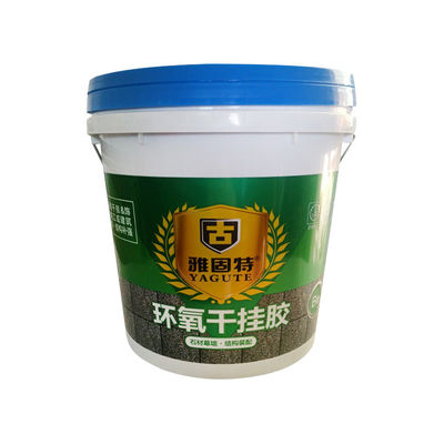 Weiße Epoxidhängende Kleber Wasserdicht 18 kg Baustein Reparatur