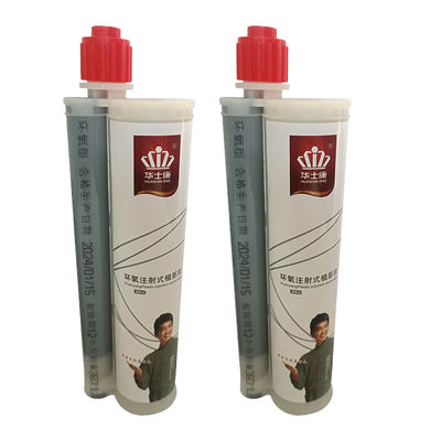 Chemische Verankerungsanlage Klebstoff 360 ml 5:1 Grau Rot Farbverbundstoff