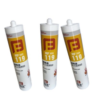 Hochtemperatur-Silikonfeuerdichtes Dichtungsmittel Weiß 350 Feuerschutzmittel