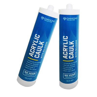 Ein guter Preis. 300 ml Weißfarbiges Acryldichtungsmittel mit hoher Haftung für Fenster und Türen Online