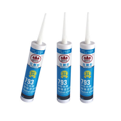 Ein guter Preis. Gebäudefassaden Anwendungen Neutrales Silikondichtungsmittel mit glatter Paste und MSDS Zertifiziert ohne Blasen oder Partikel Online