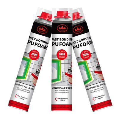 Ein guter Preis. Hohe Flexibilität Polyurethan Schaum Expansions Siegel Weiße Farbe mit flexibler Härtung und Schrumpfbeständigkeit Online