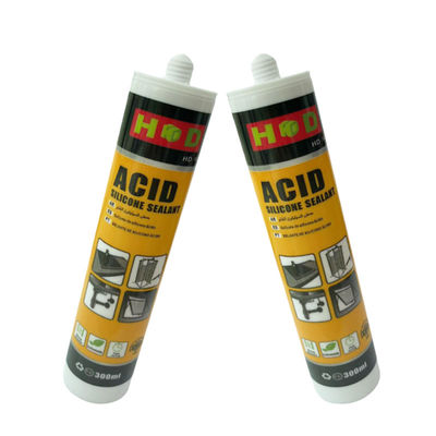 Schnellhärtender wasserdichter klarer säurefreier Silikondichtstoff Fenster Tür Haus