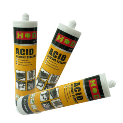 Ein guter Preis. OEM Schwarzer Essigsilikon-Kleber Wasserdicht Glasfenster Online