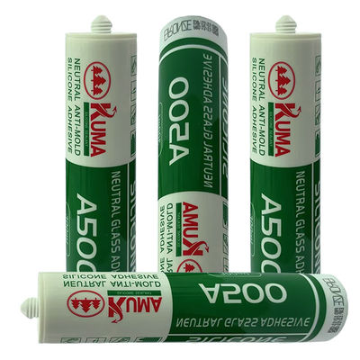 Oem Factroy in Foshan Neutral Silikon Dichtungsmittel Schwarz und Weiß Sonnenglas und Dach Silikon Klebstoff