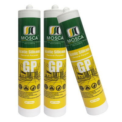 Wasserdichter weißer 300ml neutraler Silikonkleber Heimdekoration Küche