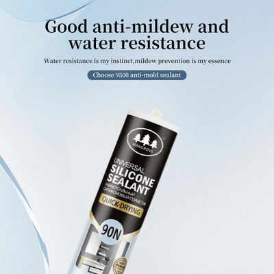 100% Silikon, wasserdicht, starke Viskosität, Schimmelschutz, Keramikklebstoff für Badwaschbecken